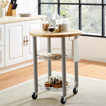 Seville Classics Home Workcenter Island (Kitchen Cart), 48 W x 24 D x  37.5 H