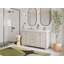 Meuble-lavabo double 60 po avec plateau Chicago-95752051