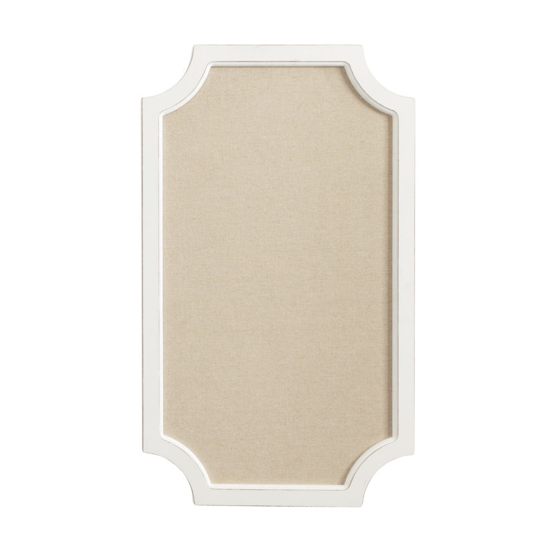 Babillard Surbit, Blanc, 30" H x 18" W
