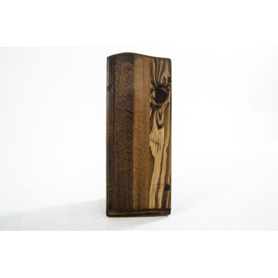 Vase de table en bois massif