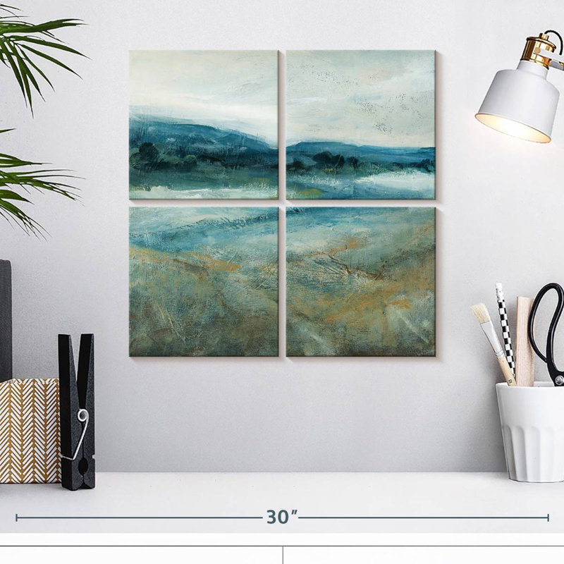 Distant Shadows I, 18" H x 18" W