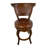Olivos Swivel Upholstered Counter Stool with Solid Wood Frame-48796538-30688926