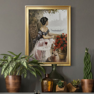" Afternoon On The Canal " Painting Print
