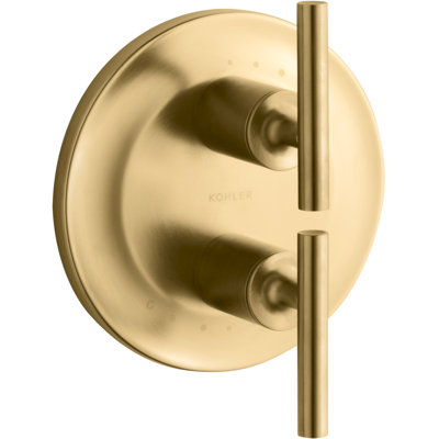 Purist Stacked Valve Trim with Lever Handles