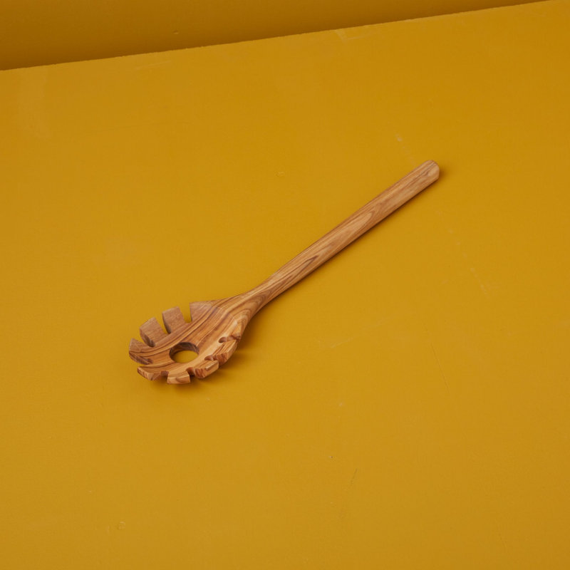 Cuillère à pâtes en bois d'olivier