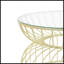 Table basse Golden