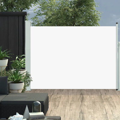 Dakota Fields Fabric Cover Motorised Retractable Side Awning