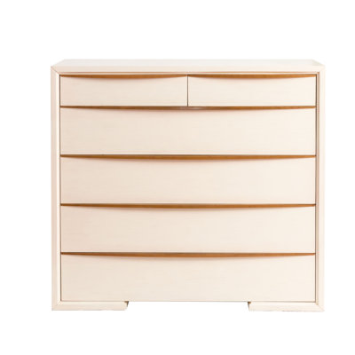 Milano 6-Drawers Cabinet In Antique White