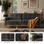 Canapé 67,7 po, causeuse de style moderne Mid-Century-1795712377