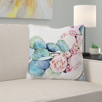 Housse de coussin d'extérieur carré Vina Art