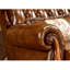 Fauteuil en cuir de vache 46,4 po