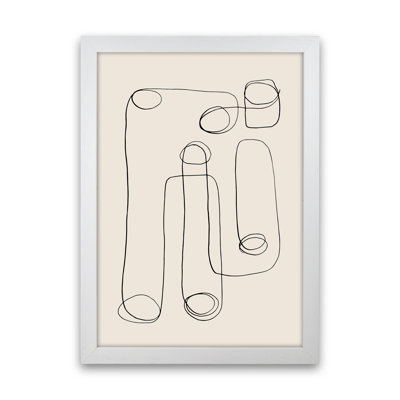 Abstract Line Doodles - Print