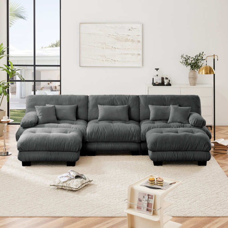 Canapé modulaire Luxury Luxury, Gris