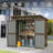 6.26 ft. W x 4.51 ft. D Metal Portable Storage Shed-90996235