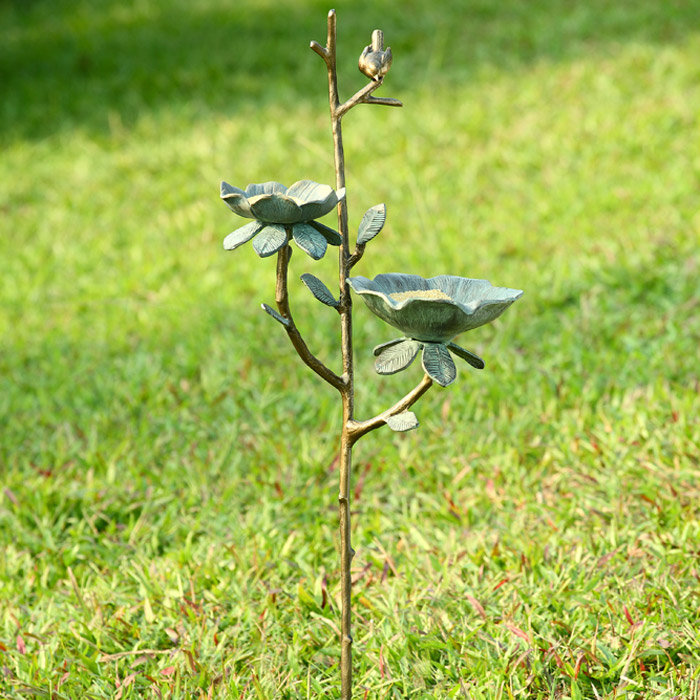 Conklin Metal Tiered Birdbath