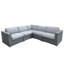 Ana Fully Assembled Patio Sectional With Cushions-1116498588-1116498577