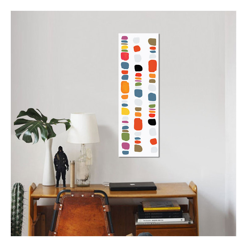 « pebble i », impression sur toile, H 36 po x l 12 po x P 1,5 po, Cadre noir