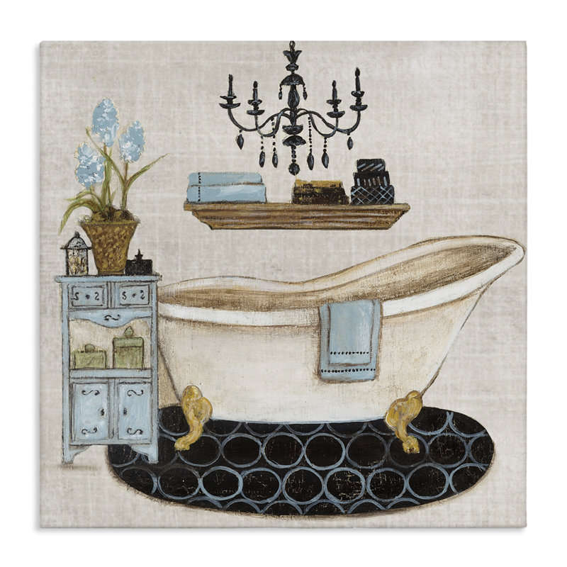 Toile Relaxation Bath, design par Janet Tava, H 17 po x l 17 po