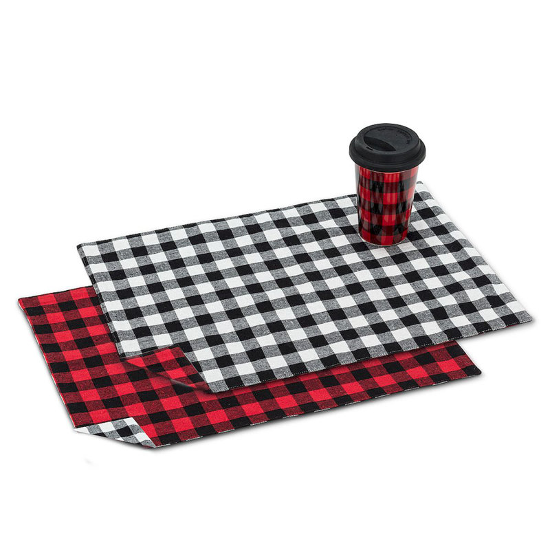 Kollman Plaid Cotton Blend Tablecloth