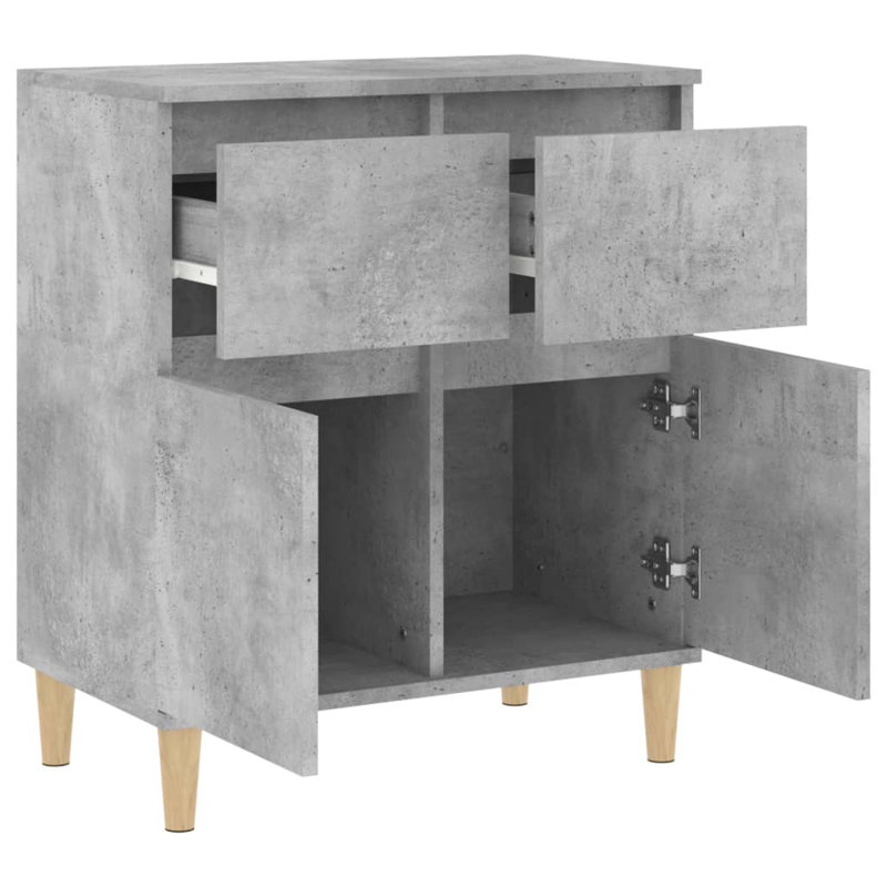 Lachrisa 60cm Sideboard, Concrete Grey