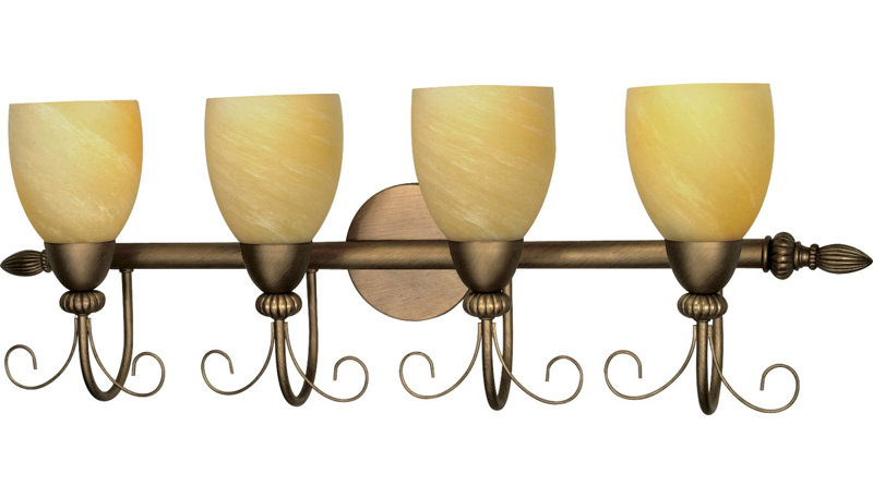 Éclairage pour meuble-lavabo 4 lumières Brierfield