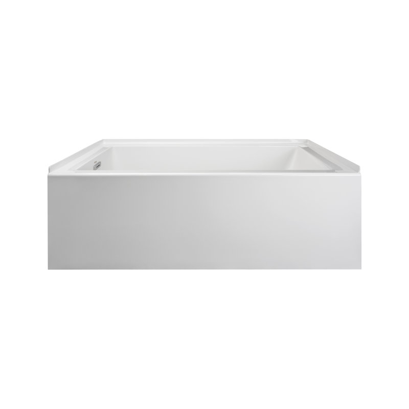 Linea® 60" x 32" Alcove Whirlpool Bathtub, Left
