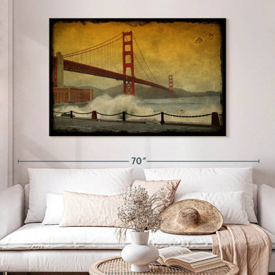 Lilie grunge, pont de San Francisco