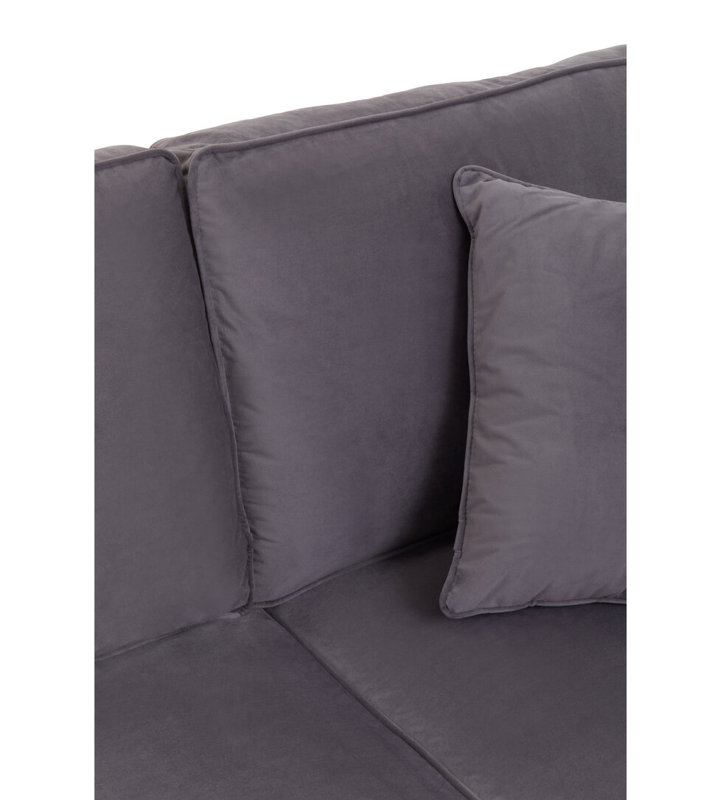 Velvet Sofa, Pink