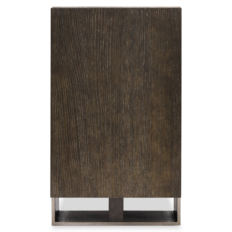 Linea 72" Console Table, Linea - Cerused Charcoal Finish