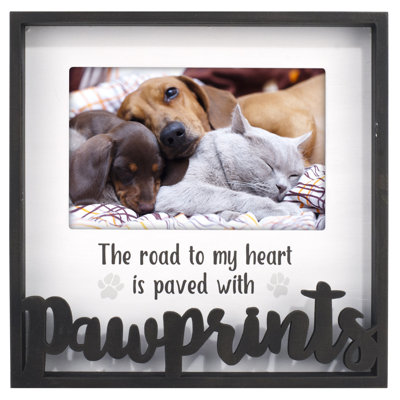 Cadre photo pawprints Totten