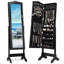 Armoire à bijoux avec miroir Ayssa-413517463