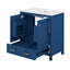 Ensemble de meuble-lavabo 60 po avec double meuble-lavabo et double lavabo en céramique, tiroirs divisés-1867022461