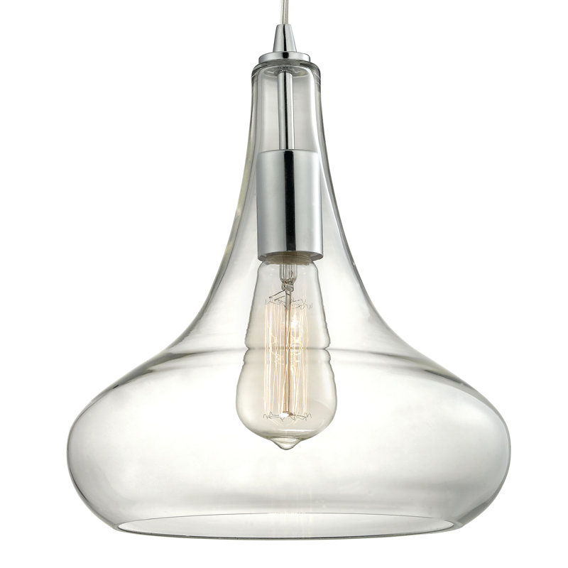 Orbital 10'' Wide 1-Light Pendant - Polished Chrome