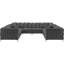 Canapé modulaire en velours 138 po-82750496