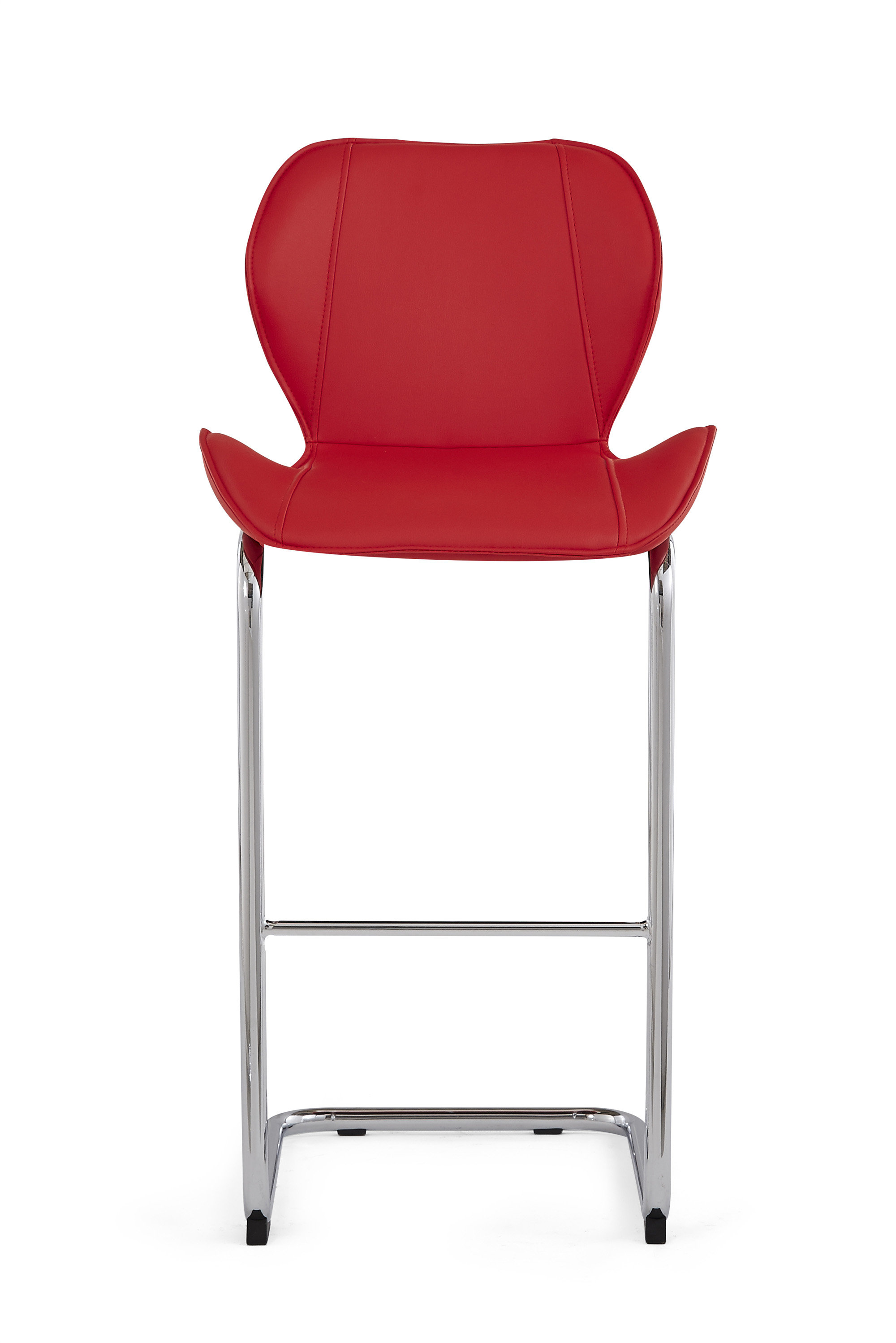 Brayden Studio® Charlotte 4Pc Bar Stool Red Set Only Chairs, Not ...