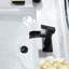 Robinet pour salle de bain à poignée simple avec drain-111101484