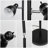 65" Black Metal Tree Floor Lamp Modern Standing Tall Pole with 3 Adjustable Rotating Lights Floor for Living Room Bedroom Offic(not include bulb)