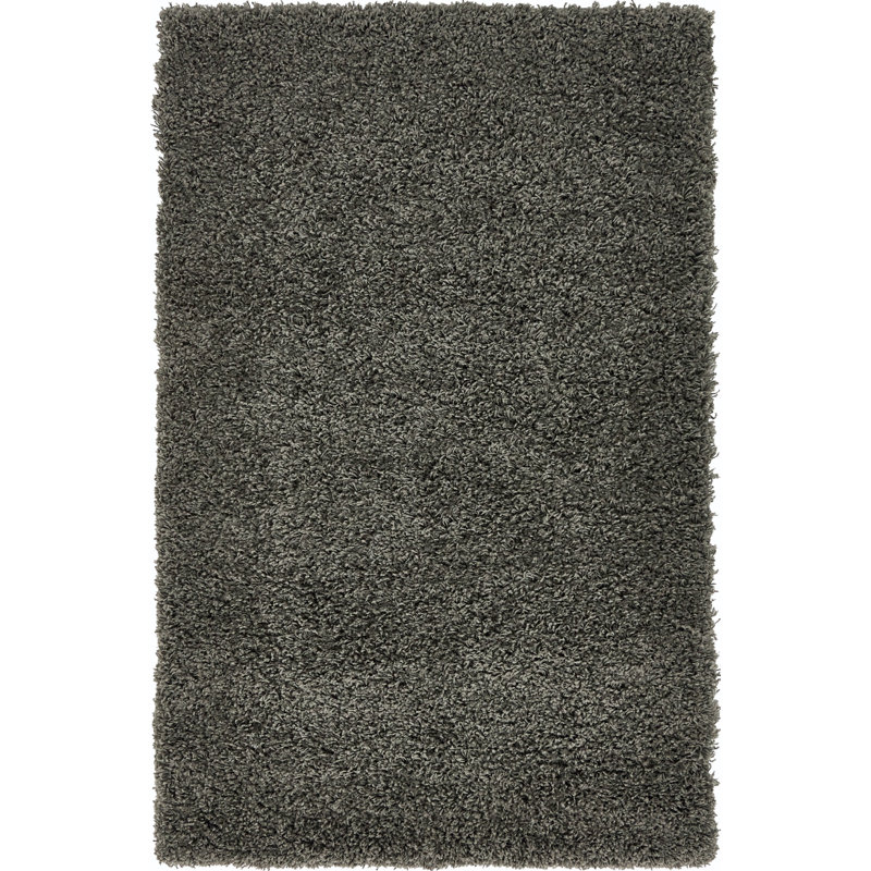 Tapis gris graphite Ruttger, Rectangle 3 pi 1 po x 5 pi 3 po