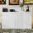 Twin XL Murphy Bed with Desk, LED Light, and USB Charging Station for Space-Saving Design-122508506