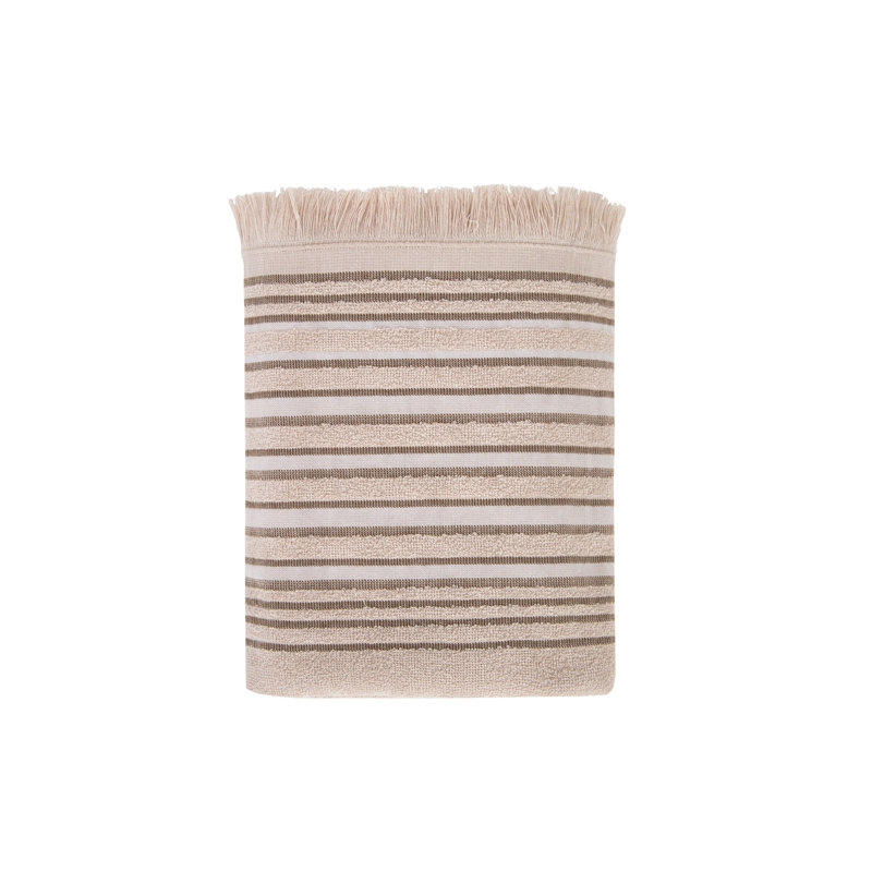 Serviette de bain Davyne simple, Beige