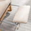 Chaise berçante avec repose-pieds à haut dossier-549167388