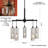 Rennen 5 - Light Dimmable Cylinder Chandelier
