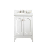 Queen 24" Single Bathroom Vanity Set with Mirror