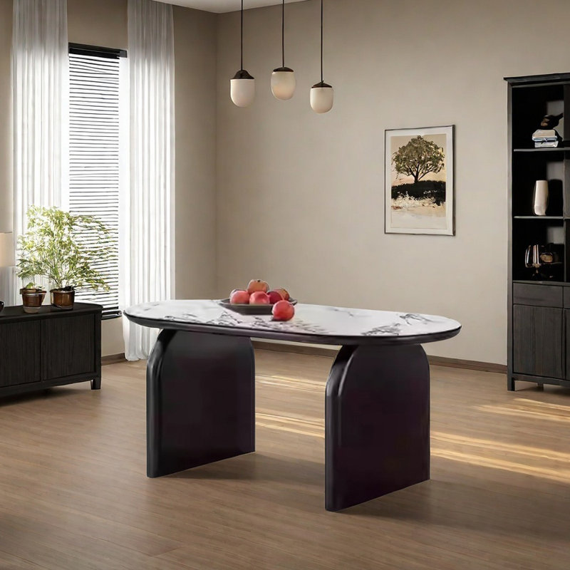 Euthymios, H 29,52 po x L 70,86 po x l 31,49 po, Blanc / Gris