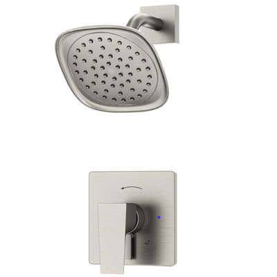 Ensemble de garniture de douche murale avec levier inverseur Verity
