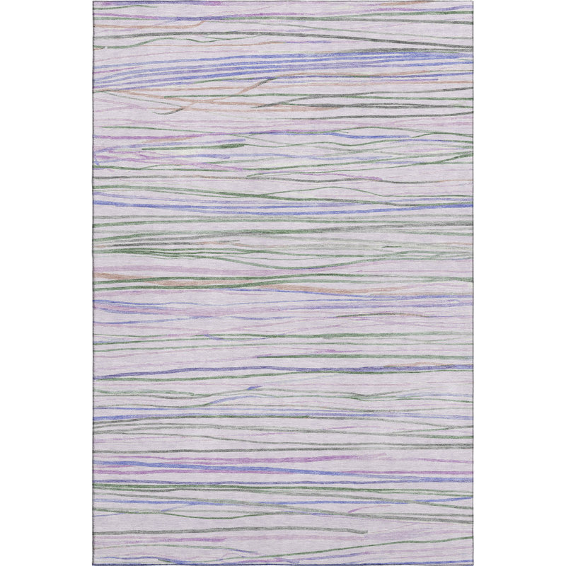 Tapis de qualité supérieure lavable à la machine Harjo AMF1603, Rectangulaire 8 pi x 10 pi