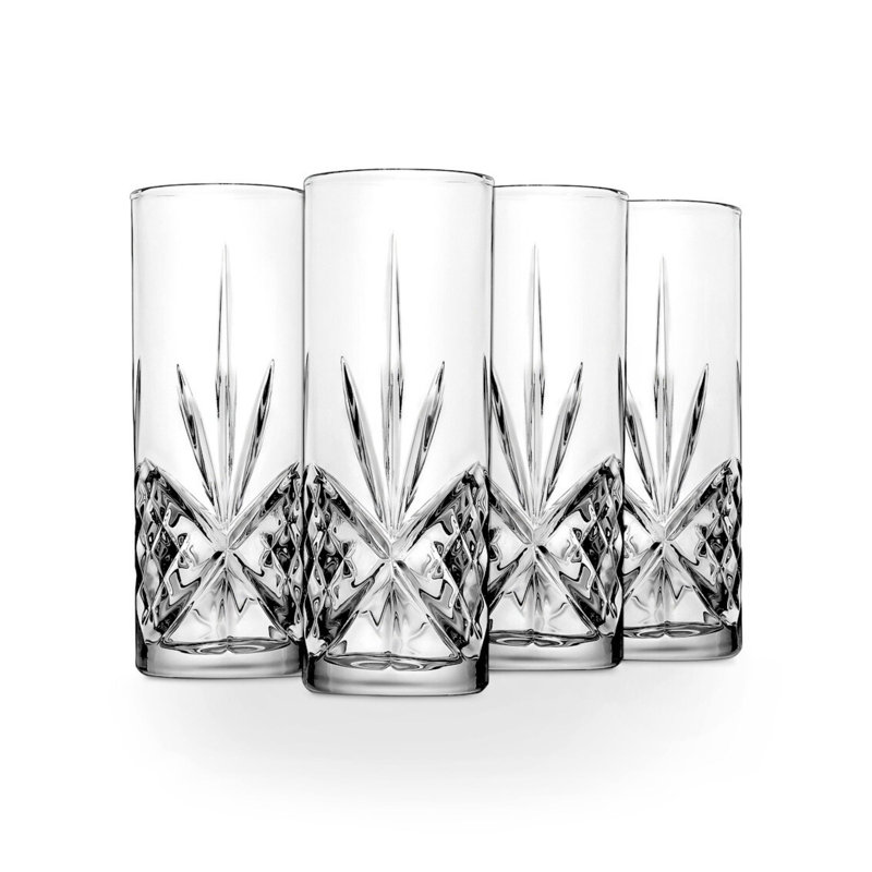 Dublin Crystal Highball Glass 12oz