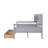 Daybed, Wood Slat Support, With Bedside Shelf And Two Drawers-1837104594-1837104595