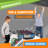 Sport Squad FX40 40 Table Top Soccer Foosball Table with 2 Table Soccer Balls - Family Game Night Game for Kids and Teens - Indoor Game for Children's Playroom