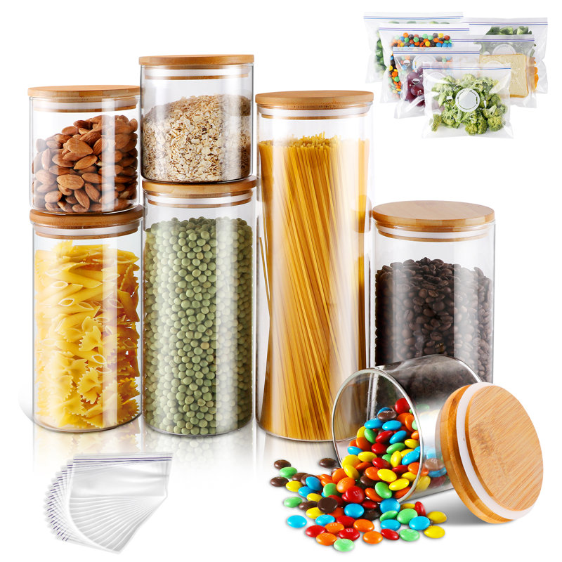 Pot de rangement multifonctionnel 7 pièces
